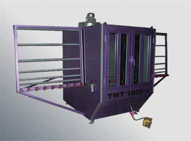 TMT 1000M آلة الرش الرملي للزجاج اليدوية
